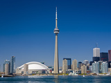City Skyline Showing Cn Tower, Toronto, Ontario, Canada, North America Photographic Print by Stuart Dee