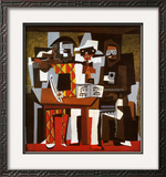 Three Musicians, c.1921 Prints by Pablo Picasso