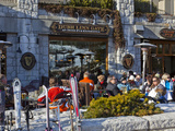Apres Ski, Whistler Village, Whistler Blackcomb Ski Resort, Whistler, British Columbia, Canada Photographic Print by Stuart Dee