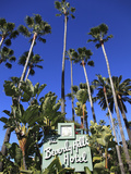 Sign for Beverly Hills Hotel, Beverly Hills, Los Angeles, California, Usa Photographic Print by Wendy Connett