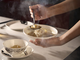 Shark Fin Soup at Chinahouse Restaurant, the Oriental, Bangkok, Thailand, Southeast Asia, Asia Photographic Print by Luca Tettoni