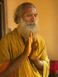 Portrait of Sadhu (Holy Man), in Little India, Brickfields, Kuala Lumpur, Malaysia, Southeast Asia Photographic Print by Lynn Gail