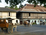 Crisologo Street, Vigan, UNESCO World Heritage Site, Ilocos Sur, Philippines, Southeast Asia, Asia Photographic Print by Luca Tettoni