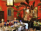 Elegant Tablesetting in Manila, Philippines, Southeast Asia, Asia Photographic Print by Luca Tettoni