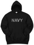Hoodie: Navy T-Shirt