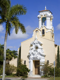 Historic Congregational Church, Coral Gables, Miami, Florida, USA, North America Photographic Print by Richard Cummins