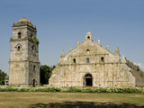 Paoay Church Dating from 1710, UNESCO World Heritage Site, Ilocos Norte, Philippines Photographic Print by Luca Tettoni