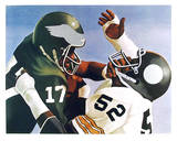 Violence in Pro Football Limited Edition by Robert Lambaise