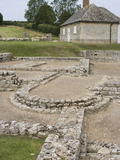 North Leigh Roman Villa, Remains of Manor Dating from 1st-3rd Century AD, North Leigh, England Photographic Print by Ethel Davies