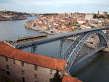 The Dom Luis 1 Bridge over River Douro, Porto (Oporto), Portugal Photographic Print by Adina Tovy