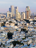 Elevated City View Towards the Commercial and Business Centre, Tel Aviv, Israel, Middle East Photographic Print by Gavin Hellier