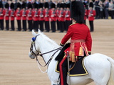 Soldiers at Trooping Colour 2012, Queen's Official Birthday Parade, Horse Guards, London, England Photographic Print by Hans-Peter Merten