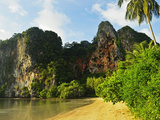 Railay East Bay, Rai Leh (Railay), Andaman Coast, Krabi Province, Thailand, Southeast Asia, Asia Photographic Print by Jochen Schlenker