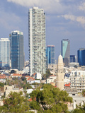 Downtown Buildings Viewed from Hapisgah Gardens (The Summit Garden), Jaffa, Tel Aviv, Israel Photographic Print by Gavin Hellier