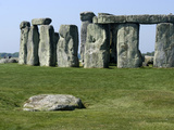 Standing Stone Circle of Stonehenge, 3000-2000BC, UNESCO World Heritage Site, Wiltshire, England Photographic Print by Ethel Davies