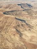 Mountain Plateaux, Aerial View Damaraland, Kaokoland Wilderness, Namibia, Africa Photographie par Kim Walker