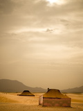Traditional Bedouin Tents in the Sahara Desert, Near Zagora, Merzouga, Morocco, North Africa Photographic Print by Ian Egner
