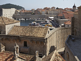 The Harbour and the Walled City of Dubrovnik, UNESCO World Heritage Site, Croatia, Europe Photographic Print by Matthew Frost