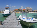 Pier on Mahahaul Beach, Costa Maya, Quintana Roo, Mexico, North America Photographic Print by Richard Cummins