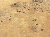 Fairie Circles, Aerial View of Damaraland, Kaokoland Wilderness in Nw Region, Namibia, Africa Photographic Print by Kim Walker