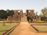Konarak Sun Temple Dating from 13th Century, South Side, UNESCO World Heritage Site, Konarak, India Photographie par Annie Owen