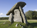 Trevethy Quoit, Bodmin Moor, Cornwall, England, United Kingdom, Europe Photographic Print by Jean Brooks