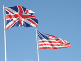 Uk and Usa Flags, United States of America, North America Fotografie-Druck von Robert Harding Productions 