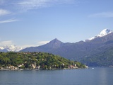 Tremezzo and Cadenabbia in Spring Sunshine, Lake Como, Lombardy, Italian Lakes, Italy, Europe Photographic Print by Peter Barritt