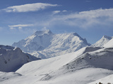 Thorong La (Thorung La), Pass at 5416m, Annapurna Conservation Area, Gandaki, Pashchimanchal, Nepal Photographic Print by Jochen Schlenker