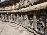 Some of 64 Yoginis in Hypaethral Yogini Temple, Worshipped for Assisting Goddess Durga, India Photographic Print by Annie Owen