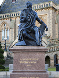 Robert Burns Statue, Albert Square, Dundee, Scotland Photographic Print by Mark Sunderland