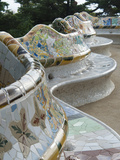 Guell Park (Parc Guell), UNESCO World Heritage Site, Barcelona, Catalunya (Catalonia), Spain Photographie par Nico Tondini