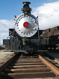 Old Steam Locomotive at Historic Gold Hill Train Station, Outside Virginia City, Nevada, USA Photographic Print by Michael DeFreitas