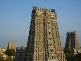 Sri Meenakshi Temple, Madurai, Tamil Nadu, India, Asia Photographic Print by  Tuul