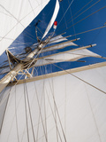 Star Clipper Sailing Cruise Ship, Deshaies, Basse-Terre, Guadeloupe, West Indies, French Caribbean Photographic Print by Sergio Pitamitz