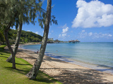 Beach in Noumea, New Caledonia, Melanesia, South Pacific, Pacific Photographic Print by Michael Runkel