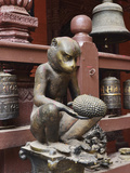 Detail, Golden Temple, Patan, UNESCO World Heritage Site, Bagmati, Nepal Photographic Print by Jochen Schlenker