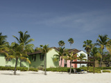 Caribbean Homes on Grace Bay Beach, Providenciales, Turks and Caicos Islands, West Indies Photographic Print by Kim Walker