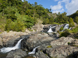Waterfalls of Ciu on the East Coast of Grande Terre, New Caledonia, Melanesia, South Pacific Photographic Print by Michael Runkel