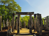 Ancient City of Polonnaruwa, UNESCO World Heritage Site, Polonnaruwa, Sri Lanka, Asia Photographic Print by Jochen Schlenker