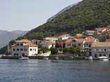 Houses on the Edge of the Bay of Kotor, Montenegro, Europe Photographic Print by Matthew Frost