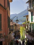 Backstreets of Bellagio, Lake Como, Lombardy, Italian Lakes, Italy, Europe Photographic Print by Peter Barritt