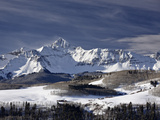 Mount Wilson in the Winter, Uncompahgre National Forest, Colorado, USA, North America Photographic Print by James Hager