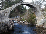 Old Packhorse Bridge Near Forres, Morayshire, Scotland, United Kingdom, Europe Photographic Print by David Lomax
