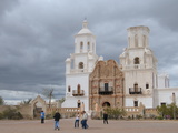 San Xavier Mission, Arizona, United States of America, North America Fotografie-Druck von Robert Harding Productions 
