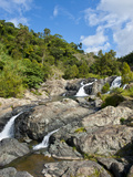 Waterfalls of Ciu on the East Coast of Grande Terre, New Caledonia, Melanesia, South Pacific Photographic Print by Michael Runkel