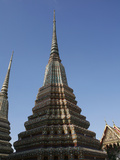 Chedi at Wat Po (Wat Phra Chetuphon), Bangkok, Thailand, Southeast Asia, Asia Photographic Print by Godong 