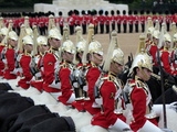 Soldiers at Trooping Colour 2012, Queen's Birthday Parade, Horse Guards, Whitehall, London, England Photographic Print by Hans-Peter Merten