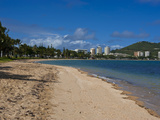 Waterfront and Beach in Noumea, New Caledonia, Melanesia, South Pacific, Pacific Photographic Print by Michael Runkel