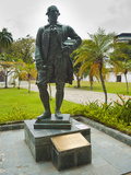Captain Francis Light Statue at Fort Cornwallis in Georgetown, Penang, Malaysia, Southeast Asia Photographic Print by Matthew Williams-Ellis
